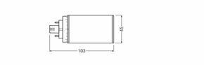 Ledvance LED-Kompaktlampe f. EVG GX24Q-1, 840 DU.LEDT/E13HFV6W840