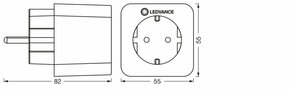 Ledvance SMART+ Steckdose SMART ZB PLUG