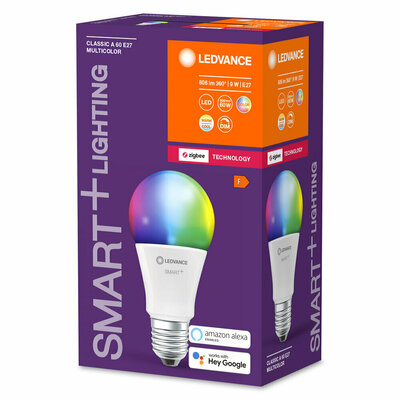 Ledvance SMART+ Lampe E27 RGBW SMARTZBA609WRGBWFR