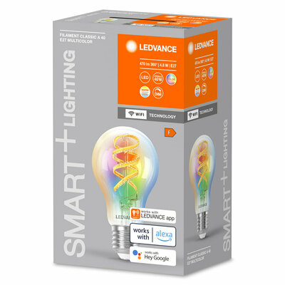 Ledvance SMART+ Lampe E27 E27, RGB SMFA40D4,8W/827FRGB