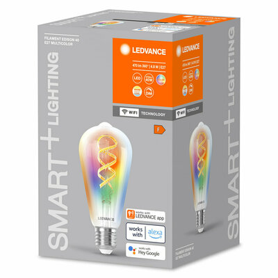 Ledvance SMART+ Lampe E27 E27, RGB SMFE40D4,8W/827FRGB