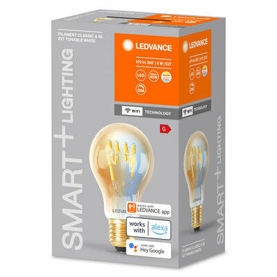 Ledvance SMART+ Lampe E27 E27, TW SMTWFA40D6W/822FGDTW