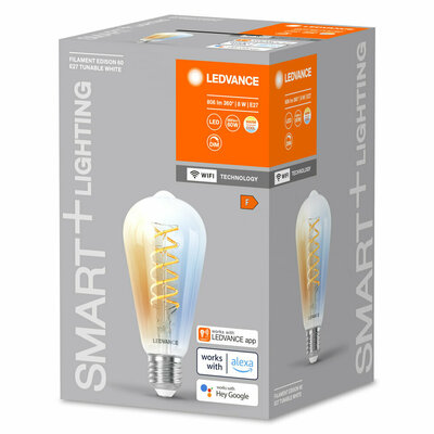 Ledvance SMART+ Lampe E27 E27, TW SMWFE60D8W/827FCLTW