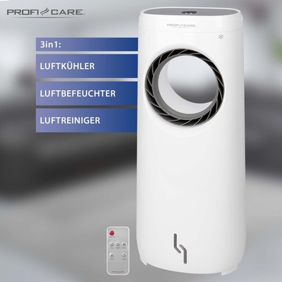 PROFI CARE Luftkühler/Ventilator m.Wi-Fi,ProfiCare PC-LK 3088 weiß-titan