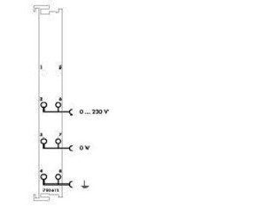 WAGO GmbH & Co. KG Potentialeinspeisung AC/DC230V, passiv 750-612