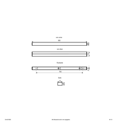 EVN Lichttechnik LED-Wandleuchte SL44210925