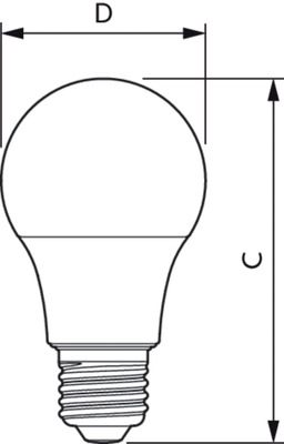 Philips Lighting LED-Lampe A60 E27, 827 CoreProLED #16897800