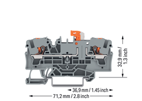 WAGO GmbH & Co. KG 2-Leiter-Trennklemme 2204-1672