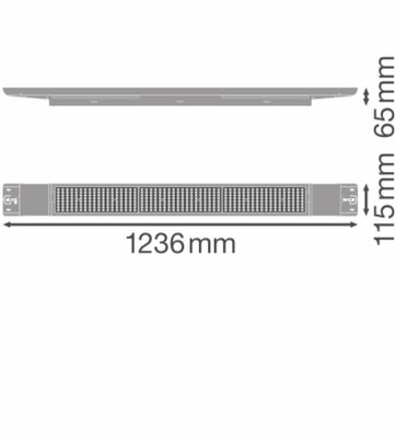 Ledvance LED-Hallenleuchte 1,2m 840, DALI LBFLEX#4099854164170