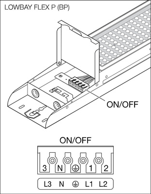 Ledvance LED-Hallenleuchte 1,2m 840, DALI LBFLEX#4099854164170