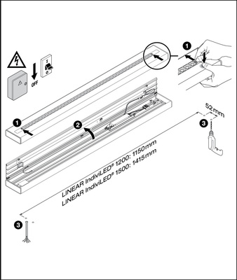 Ledvance LED-Leuchte 930 LN INV#4099854135316