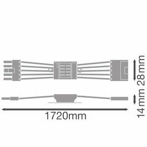 Ledvance Durchgangsverdrahtung 1720mm LN INV#4099854214806