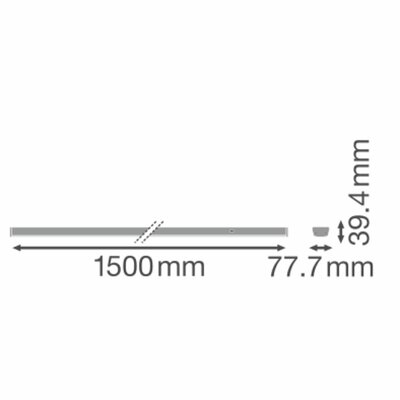 Ledvance LED-Geräteträger 865, EB3h TRUSYS#4099854190414