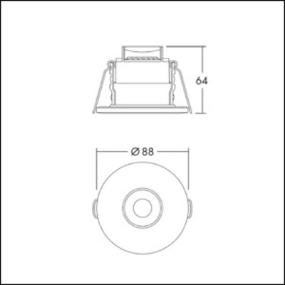 Zumtobel Group Downlight mit Brandschutz 830/835/840 SYLVIE VAR #96637641