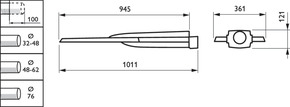 Philips Lighting LED-Mastleuchte 740 BGP763 LED #18217200