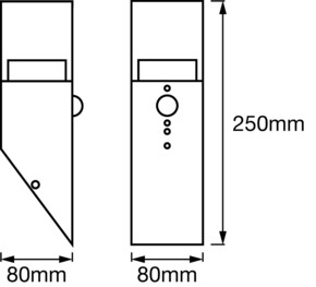 Ledvance LED-Wandleuchte m. BWM ENDURA#4058075474192