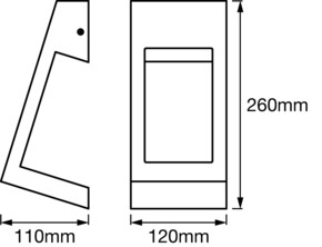 Ledvance LED-Wandleuchte ENDURA#4058075478091