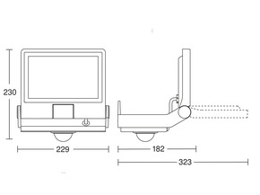 Steinel Sensor-LED-Strahler 3000 K XLED PRO ONE S 3000K