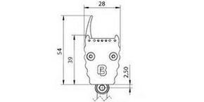 Barthelme LED-Wallwasher RGBW 633336172