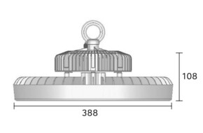 Abalight LED-Flächenstrahler 840 SPACEII240-840V120CB