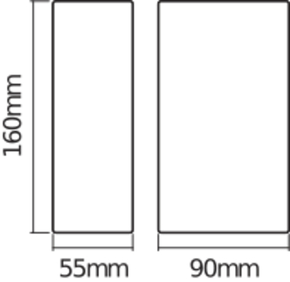 Ledvance LED-Wandleuchte ENDURASTYLEUpDo12WDG