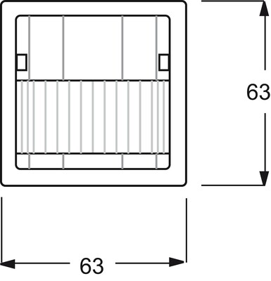 Busch-Jaeger KNX-Bewegungsmelder-Sensor studioweiß matt 6122/02-884-500