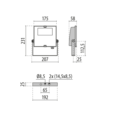 Performance in Light LED-Scheinwerfer 3000K 6152080