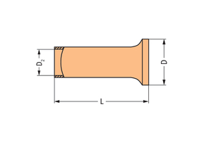 WAGO GmbH & Co. KG Aderendhülse für 0,5 mm² 216-101