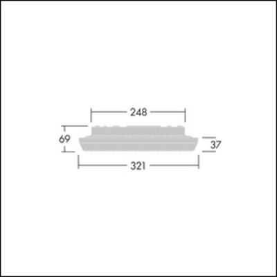 Thorn LED-Wand-u.Deckenleuchte 840 NOVSS1900- #96635534