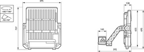 Philips Lighting LED-Scheinwerfer 740, DALI BVP5282590 #55328600