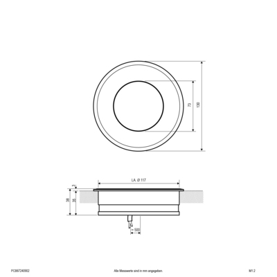 EVN Lichttechnik LED-Bodeneinbauleuchte IP67 PCB67240902