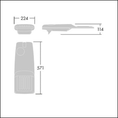 Thorn LED-Straßenleuchte 740 IP 12L105- #96636168