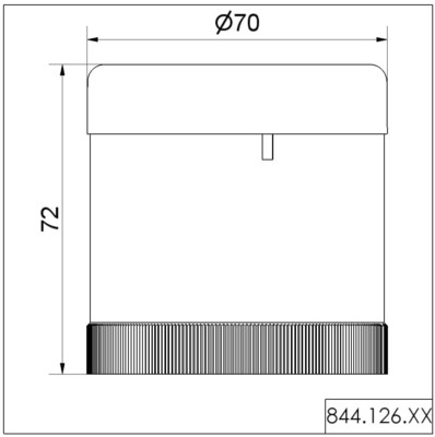 Werma Sirenenelement 7Töne 24V DC 84412695