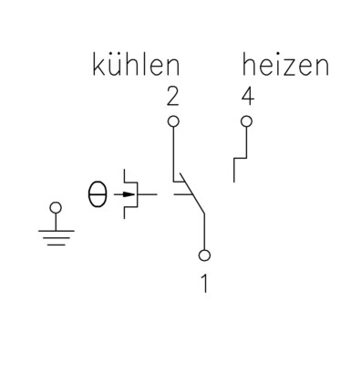 Alre-it Frostschutzthermostat 1stufig, 3m Kapillar JTF-5