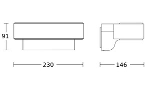 Steinel Sensor-LED-Außenleuchte L 810 SC silber