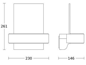 Steinel Sensor-LED-Außenleuchte L 820 SC silber