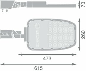 Ledvance LED-Mastan-/aufsatzleuchte 765, Z48-60 SLAREA#4099854079863