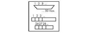 WAGO GmbH & Co. KG Übergabe-Baustein 50p. Stiftleiste 289-449