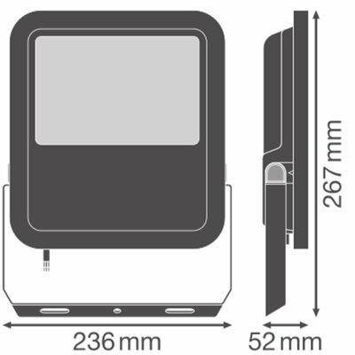 Ledvance LED-Fluter 830, schwarz FL100P69W10KLM830..b