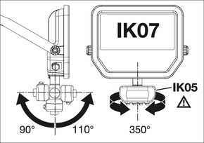 Ledvance LED-Fluter 830, Sensor, schwarz FL10SNP8W1K2LM830..b