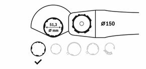 Bosch Power Tools Schutzhaube ohne Deckblech 1605510366