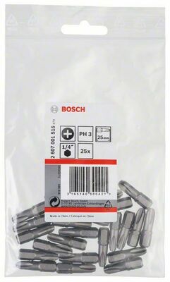 Bosch Power Tools Schrauberbit PH 3,25mm,VE25 2607001516