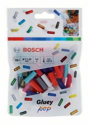 Bosch Power Tools Gluey Klebesticks 8 POP-Farbmix 2608002011