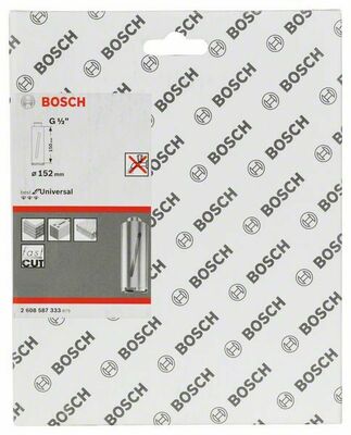 Bosch Power Tools DIA Bohrkrohne 1/2 trocken 152 mm 150 2608587333