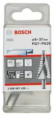 Bosch Power Tools Stufenbohrer HSS, 6 - 37mm,10mm 2608587428