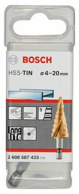 Bosch Power Tools Stufenbohrer HSS-TiN, 4 - 20mm 2608587433