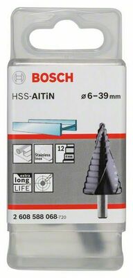 Bosch Power Tools Stufenbohrer HSS-AlTiN, 6-39mm 2608588068