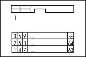 WAGO GmbH & Co. KG Übergabe Baustein 64pol. 289-619