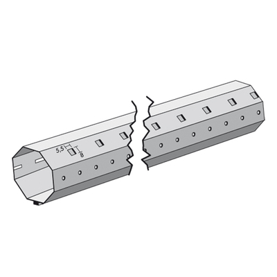 Kaiser Nienhaus Rollladenwelle achtkant SW70, 1,0mm, 3m 221230