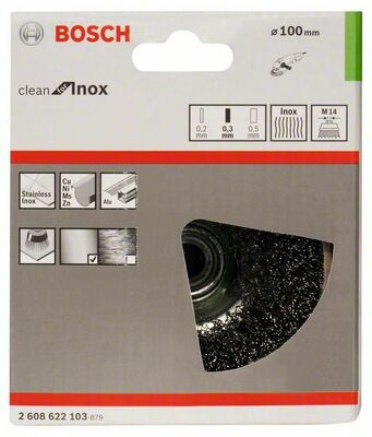 Bosch Power Tools Topfbürste 100mm 2608622103